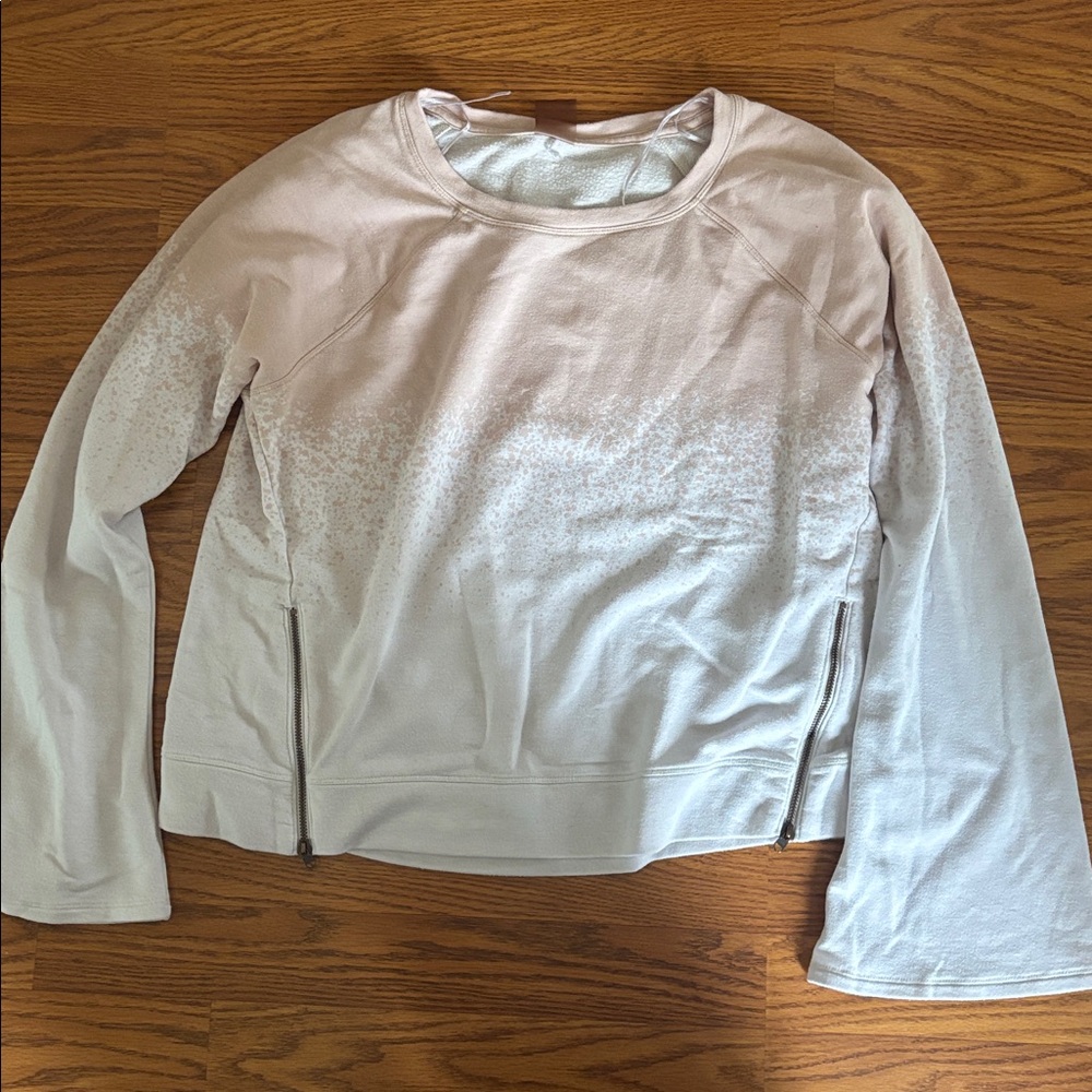 Calia cropped long-sleeve sweatshirt